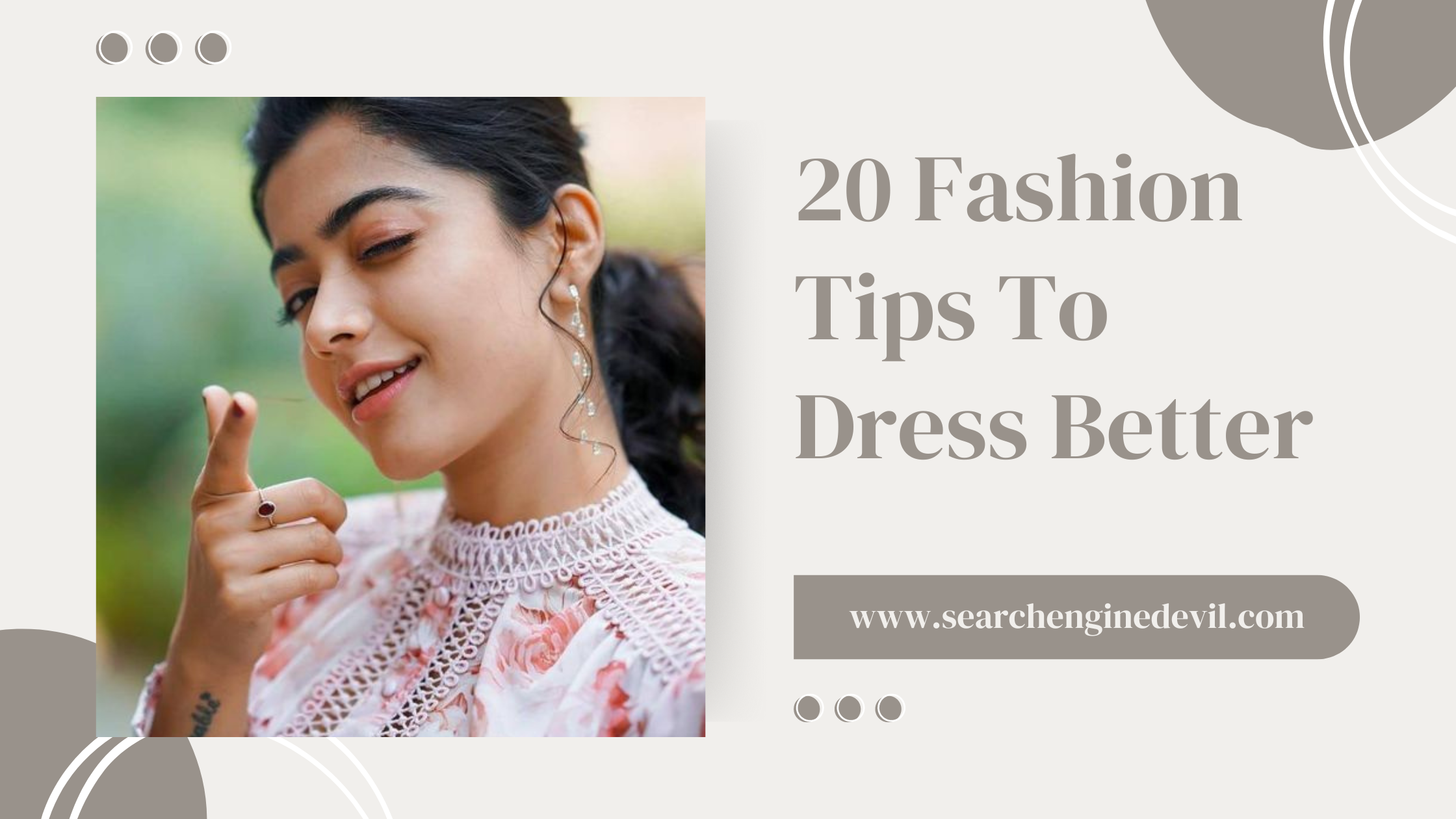 20 Fashion Tips To Dress Better